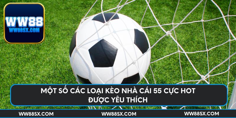 Một số các loại kèo nhà cái 55 cực hot được yêu thích
